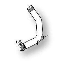 VOLVO C30 C70 S40 V50 prawa rura intercoolera 2,4D OE 30741211