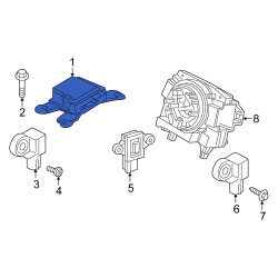VOLVO S60 III V60 V60CC II sterownik airbag 32315746 OE