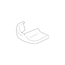 VOLVO C30 S40 V50 prawa oslona szyny fotela kierowcy OE 39870489