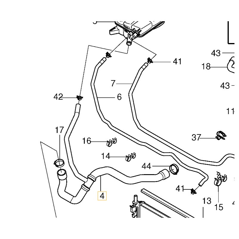 VOLVO S40 V50 prawy waz...