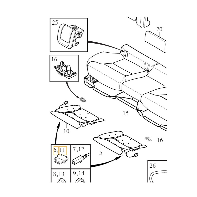 VOLVO S90 V90 II modul...