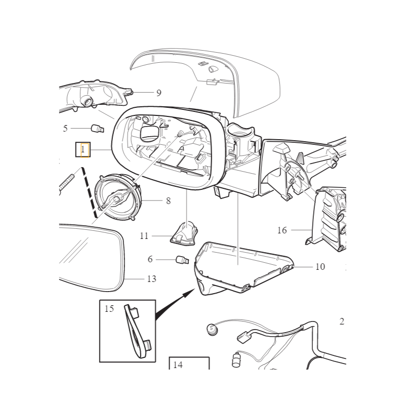 VOLVO S80 V70 prawe...