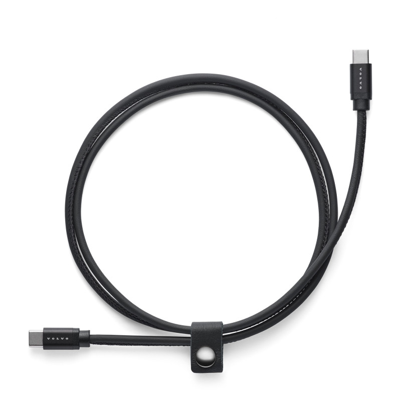 VOLVO microUSB C-C skorzany...