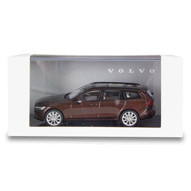 VOLVO model V60 II 1:43 Maple Brown oryginal OE