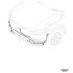 VOLVO XC90 II wiazka przedniego zderzaka kpl OE 31499231