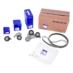 VOLVO S60 V60 XC60 II zestaw osprzetu 3 napinacze + pasek 2,0T 32213657