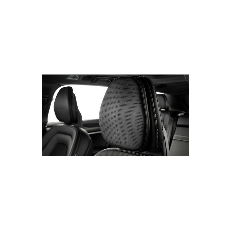 VOLVO komfortowa poduszka na zaglowek skora Charcoal 31470565