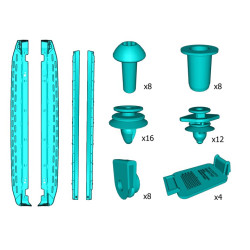 VOLVO XC40 zintegrowane stopnie boczne kpl 32147769