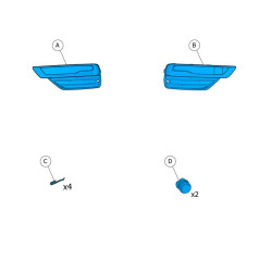 VOLVO XC90 II kratki przedniego zderzaka kpl 31428891