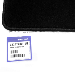 VOLVO XC90 II dywanik welur trzeci rzad Charcoal OE 32262732