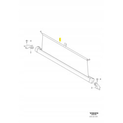VOLVO V90 II oryginalna pionowa siatka bagaznika 32205028