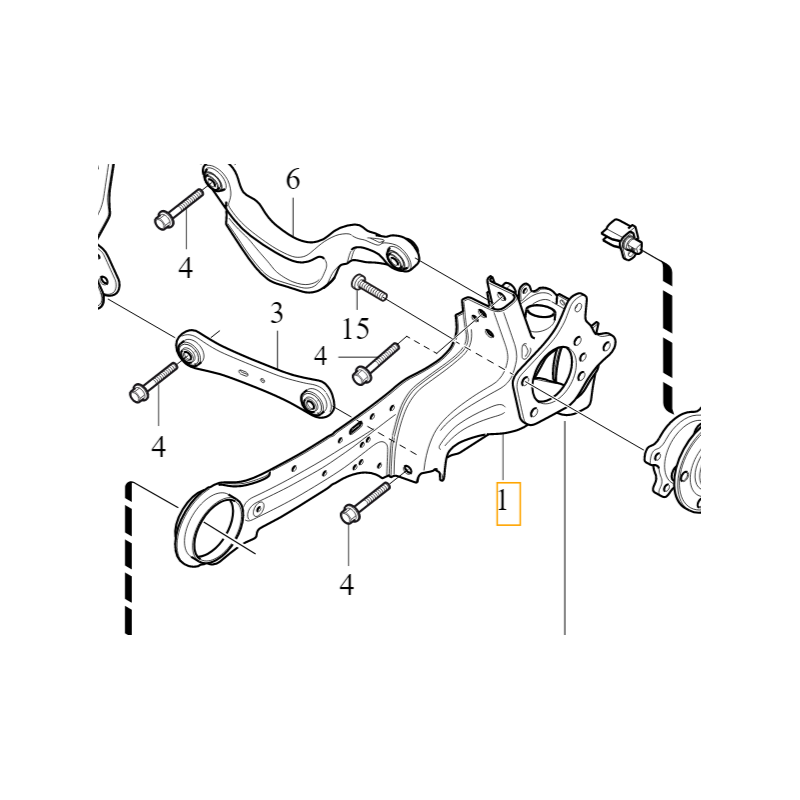 VOLVO XC60 XC70 wahacz...