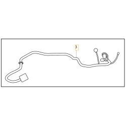 VOLVO S60 III dodatkowa wiazka haka holowniczego 32259052