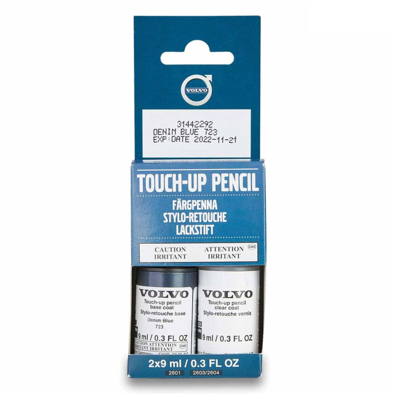 VOLVO lakier sztyft mazak zaprawka Denim Blue 723