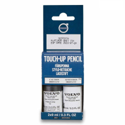 VOLVO lakier sztyft mazak zaprawka Platinum Grey 731