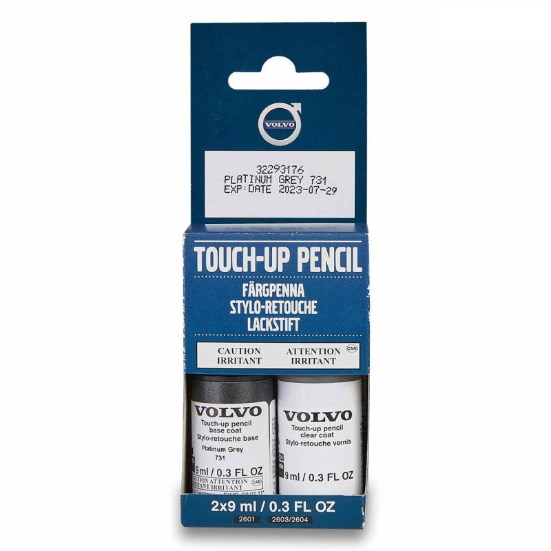 VOLVO lakier sztyft mazak zaprawka Platinum Grey 731