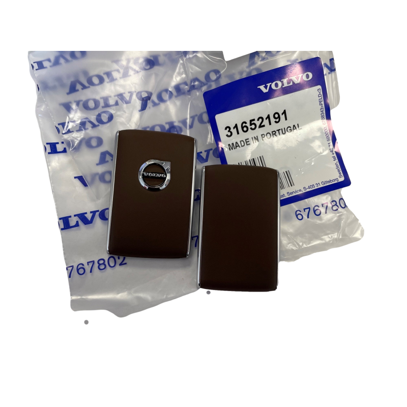 VOLVO XC40 XC60 II obudowa kluczyka Maroon Brown OE 31652191