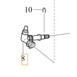 VOLVO XC40 odpowietrznik wysprzeglika OE 31492751