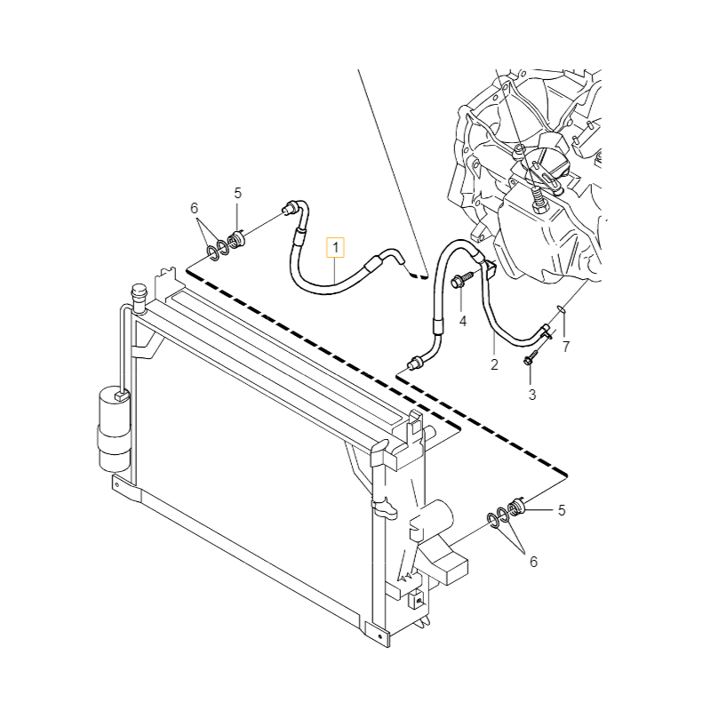 VOLVO S80 przewod...