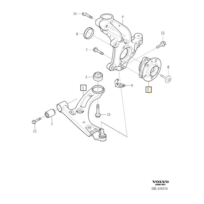 VOLVO XC40 piasta kola...
