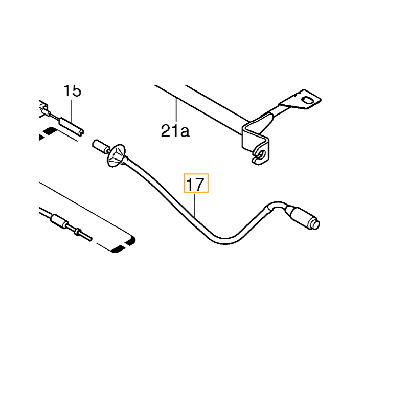 VOLVO S80 prawa linka...