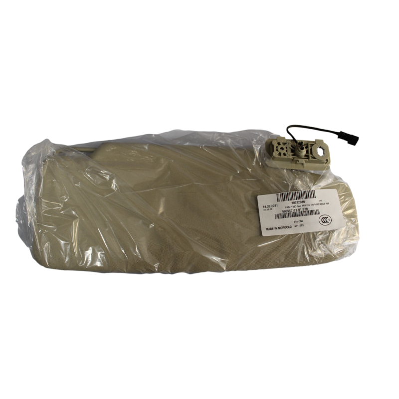 VOLVO S60 V60 lewa oslona przeciwsloneczna bezowa 39822686