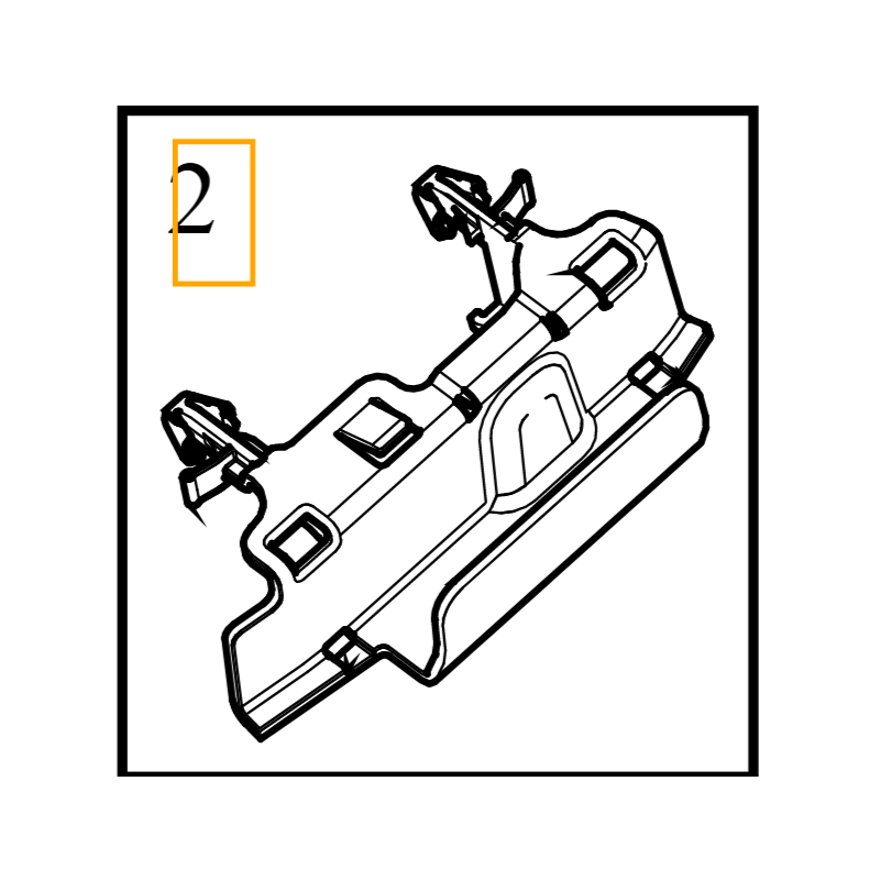 VOLVO XC60 II korytko...
