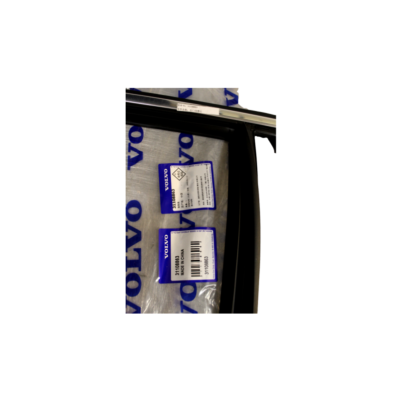 VOLVO S90L listwa uszczelka drzwi prawy tyl chrom 31108863