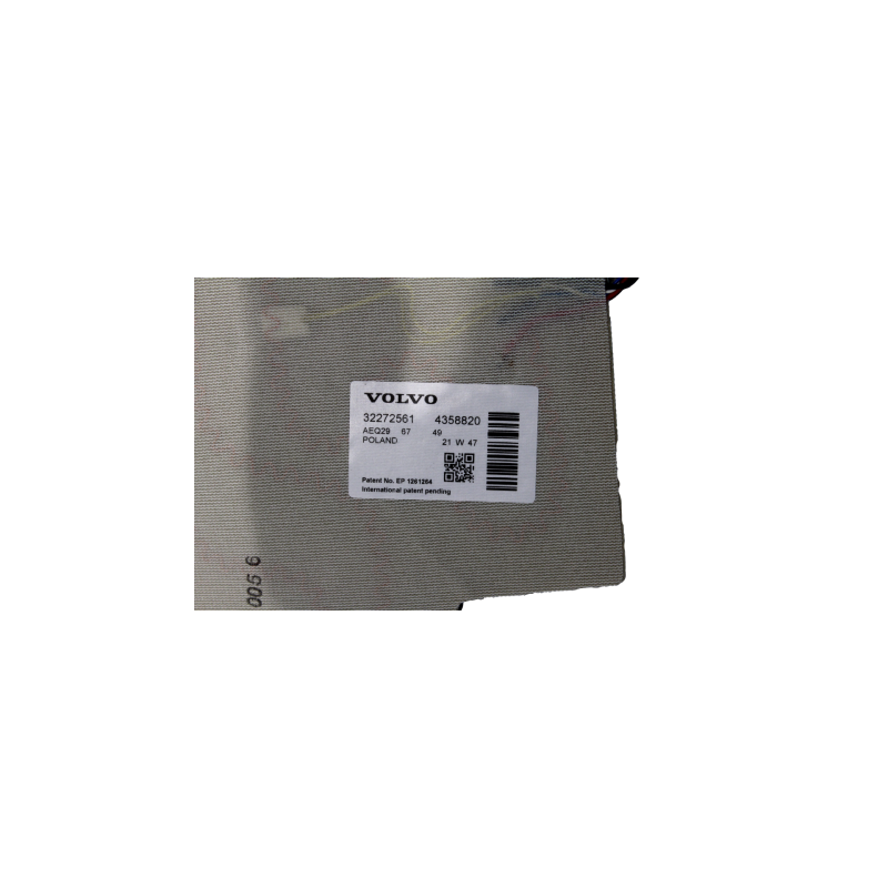 VOLVO V40 V40CC mata grzewcza siedziska fotela OE 32272561