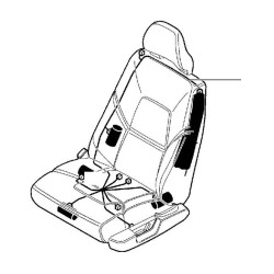 VOLVO XC90 wiazka fotel kierowcy pamiec wentylacja 31291332