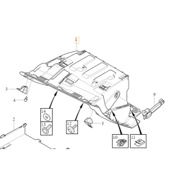 VOLVO S60 V60 II korpus schowek deski rozdzielczej 31477859
