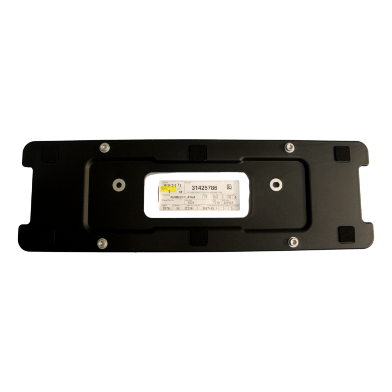 VOLVO S60 III podkladka rejestracja zderzak przod 31425786