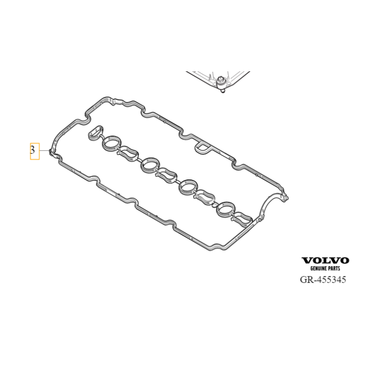VOLVO V60 XC60 II uszczelka...