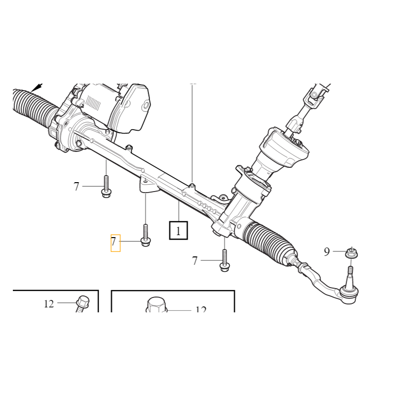 VOLVO S60 V60 XC60 II sruba...