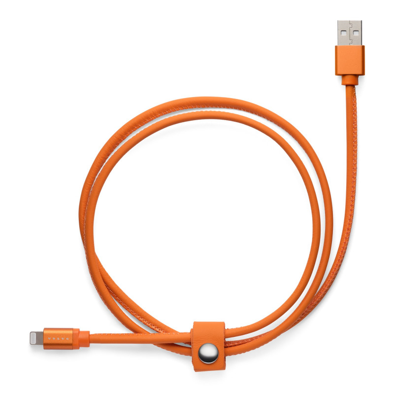 VOLVO iPhone skorzany kabel...