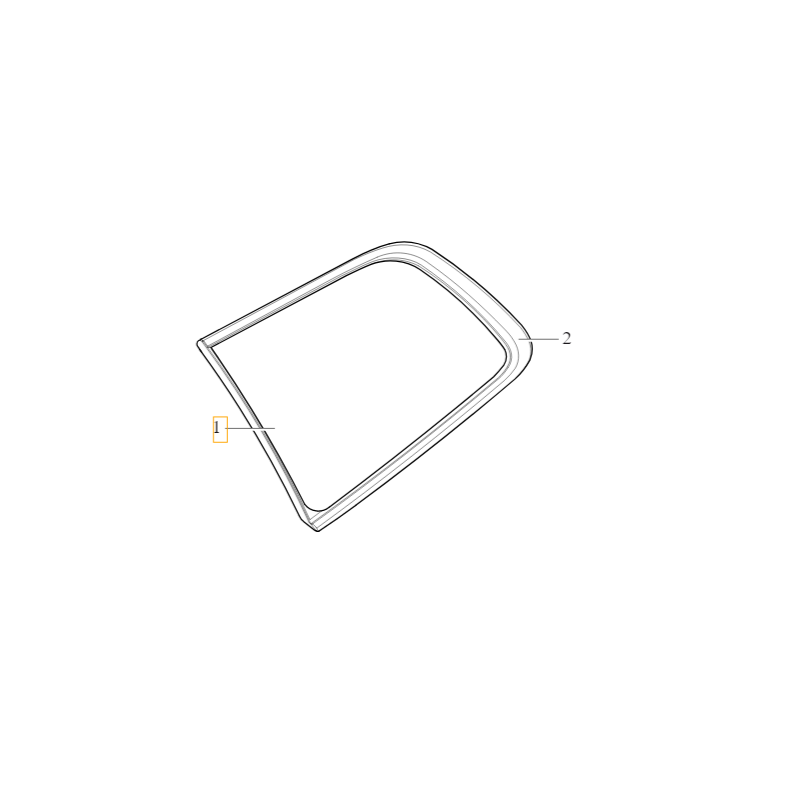 VOLVO XC60 II szyba boczna...