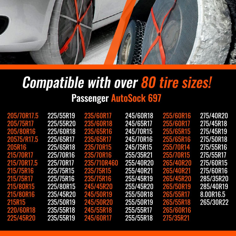 VOLVO S60 V60 XC60 skarpety lancuchy sniegowe AutoSock