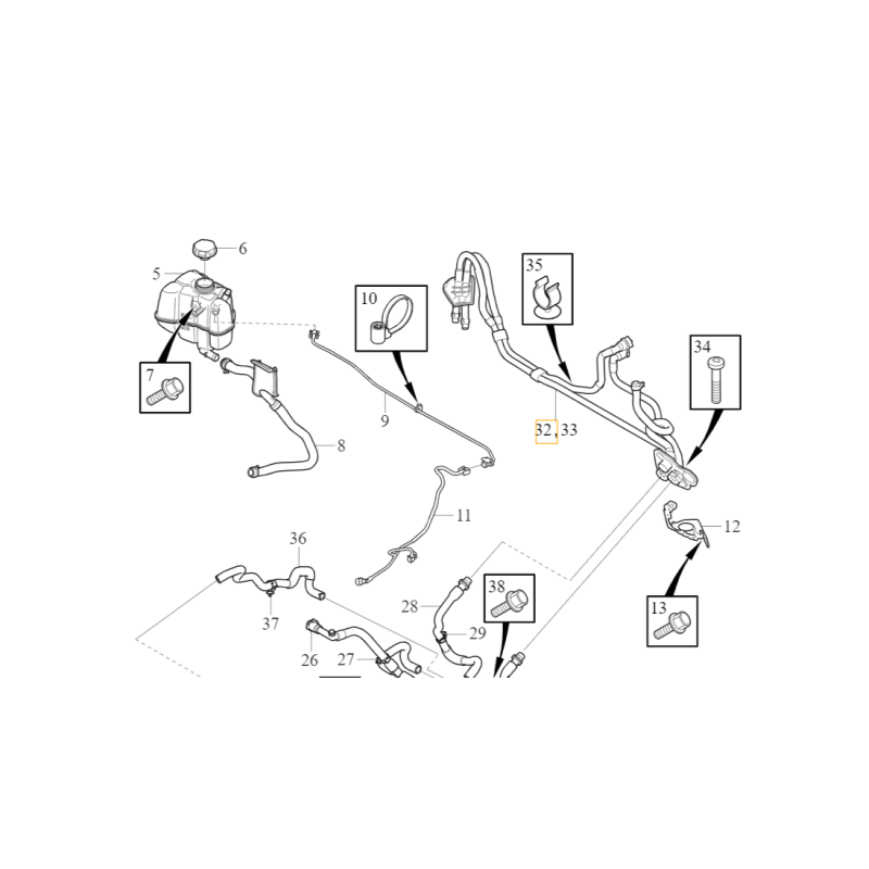 VOLVO XC60 XC90 II przewody...