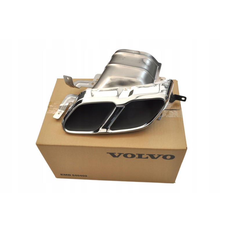 VOLVO S60 V60 koncowki wydechu dzielone komplet OE 31664600