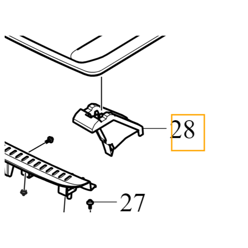 VOLVO XC90 II uchwyt...