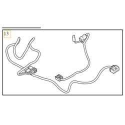 VOLVO S60 III V60 II wiazka instalacja USB