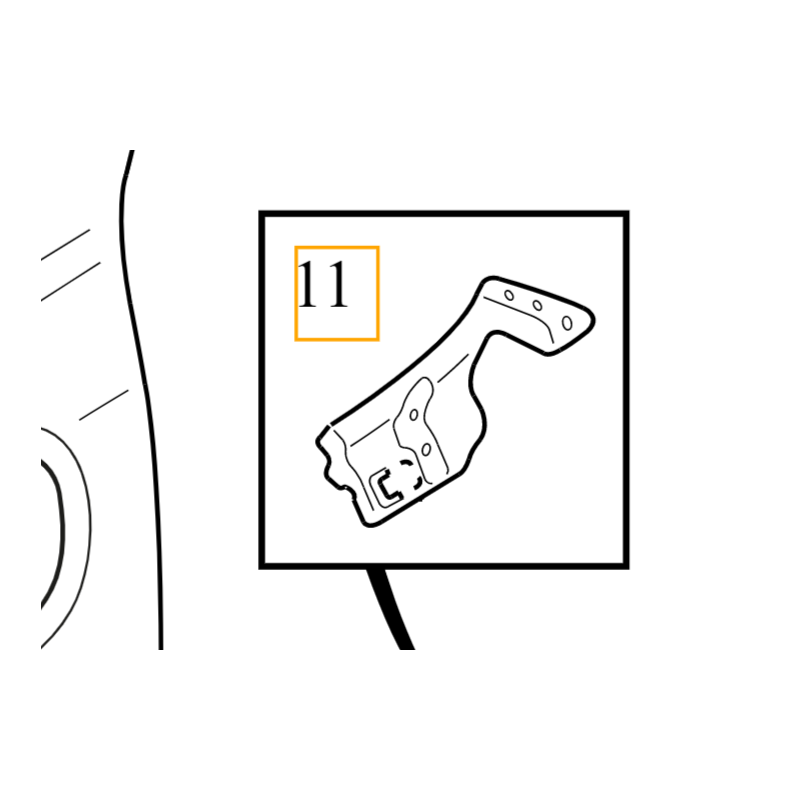 VOLVO XC60 II uchwyt...