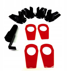 VOLVO V60 mocowanie czujnikow parkowania tyl OE 30728701