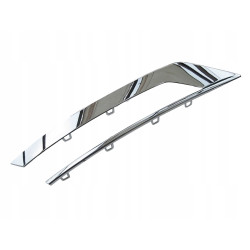 VOLVO S90 II lewa kratka listwa zderzaka chrom OE 31425448