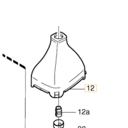 VOLVO S80 mieszek  biegow manual skorzany czarny