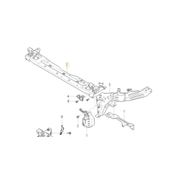 VOLVO XC40  gorna belka wzmocnienie czolowe