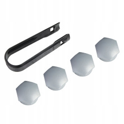 VOLVO nakladki na sruby felgi kola srebrne 4szt OE 31664349