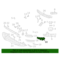 VOLVO S90 II R-Design mocowanie prawy halogen OE 31425141