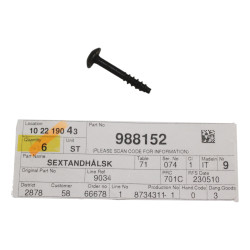 VOLVO oryginalna sruba obudowy filtra powietrza PF5x30 OE 988152