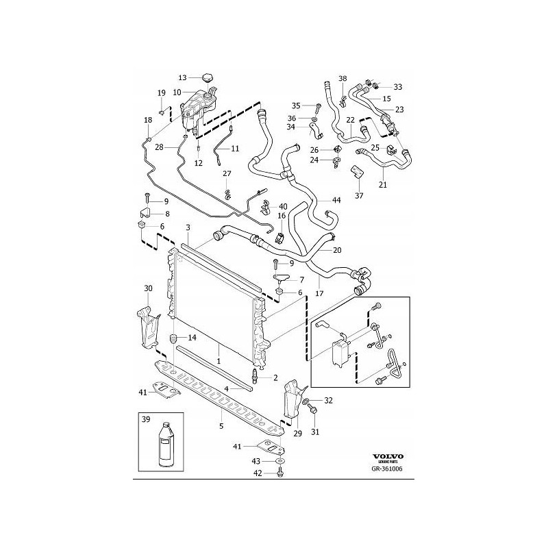 VOLVO V70 S80 przewod...